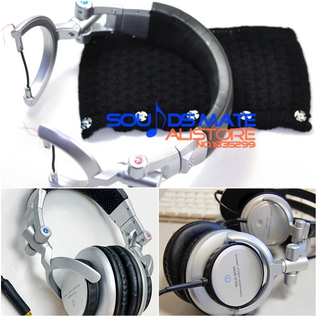 thumbnail image 2 of Replacement Headband & Ear Pads For Sony MDR-V700 / Z700 DJ Headphones – Black 2 of 6