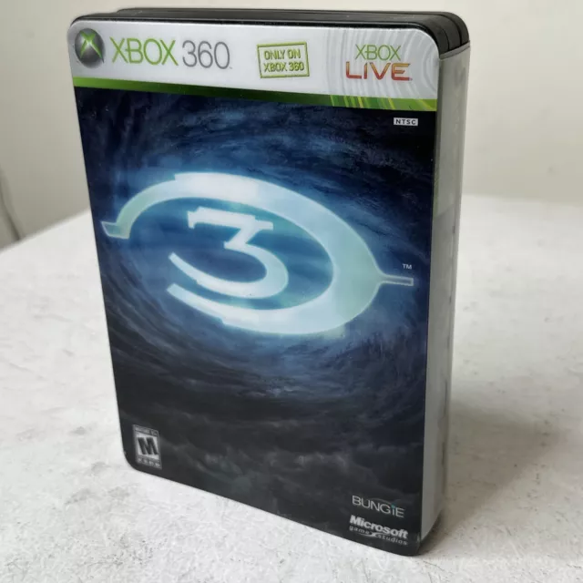 Halo 3 (Limited Edition Collector's Steelbook) Microsoft Xbox 360 complete set