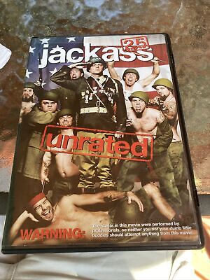 Jackass 2.5 (DVD, 2007 Widescreen) Unrated Comedy  Bam Margera  Johnny Knoxville