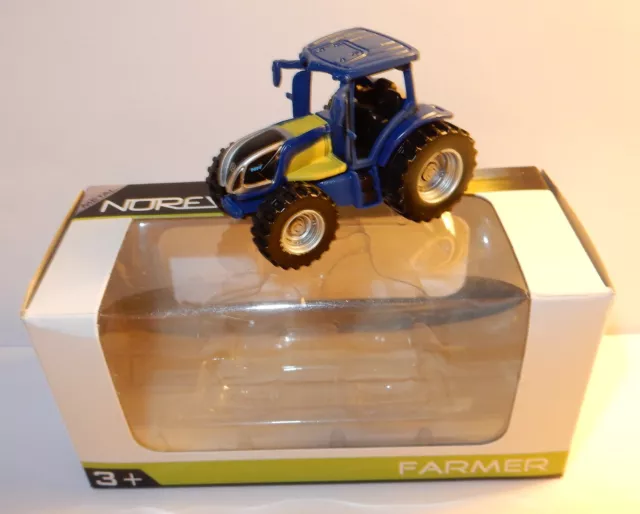 Norev 3 Inches Farmer 1/54 Tracteur Agricole Farm Tractor New Holland Nh2 In Box