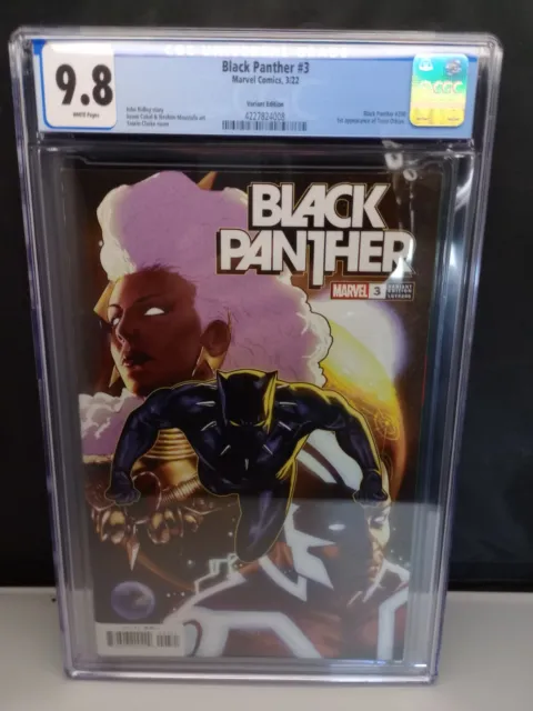 Black Panther #3 Variant Edition CGC 9.8 NM/M 1st Appearance of Tosin