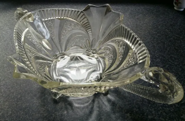Brockwitz Art Deco Pressed Glass Bowl (Pristine Condition)