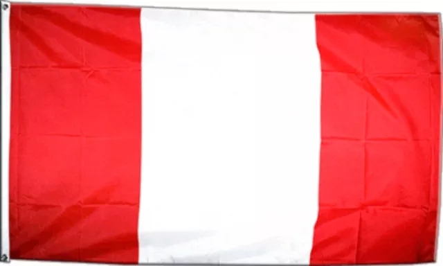 FAHNE STREIFEN ROT-WEISS-ROT Flagge rote Hissflagge 90x150cm EUR 6,49 -  PicClick DE