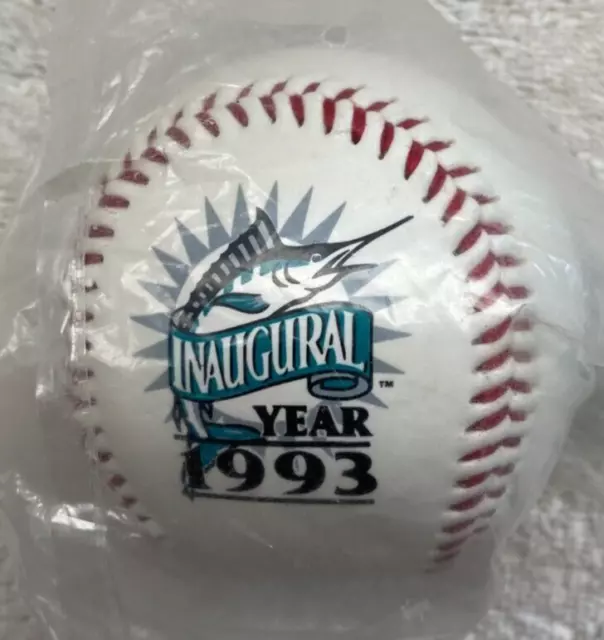 1993 Inaugural Year Florida Marlins Baseball