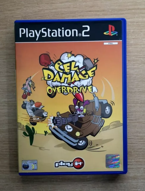 Cel Damage Overdrive Sony PlayStation 2 PS2 FREE P&P
