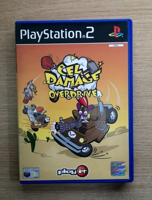 Cel Damage Overdrive Sony PlayStation 2 PS2 FREE P&P