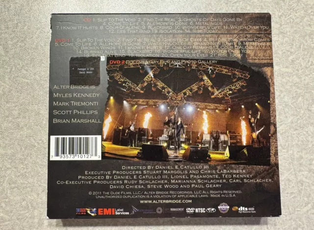 ALTER BRIDGE - LIVE AT WEMBLEY [CD/DVD] Like New Condition 2