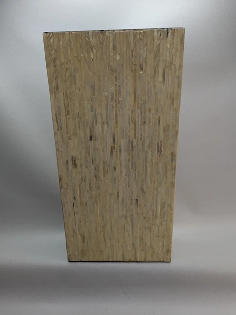 55 - VASE Pour Fleurs Sechees En Placage Lamelle De Nacre EUR 120,00 ...