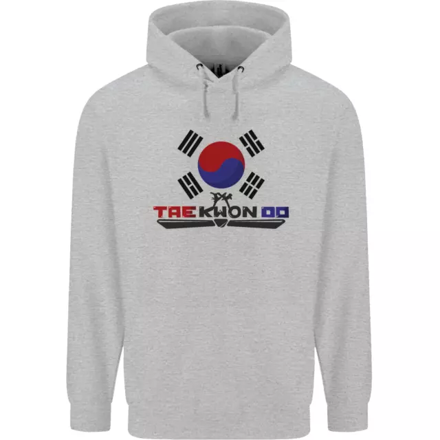 Taekwondo Fighter Mixed Martial Arts MMA Mens 80% Cotton Hoodie