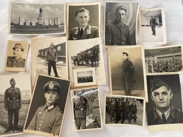 Konvolut Fotos und Postkarten Luftwaffe aus dem 2 Wk 15 Stück in einer Auktion
