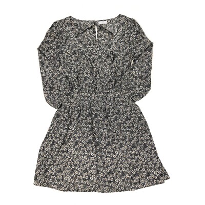 Urban Outfitters Cooperative Daisy Floral Printed Keyhole Back Dress Size Small