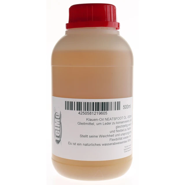 Aceite de garra Neatsfoot hace que el cuero vuelva a ser suave y suave 500 ml