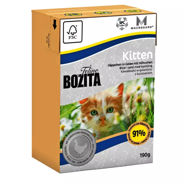 Bozita Cat Kitten 16 x 190g (11,15€/kg)