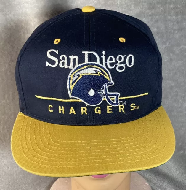 Vintage San Diego Chargers Eastport Team NFL Cap Snapback Hat Trucker One Size