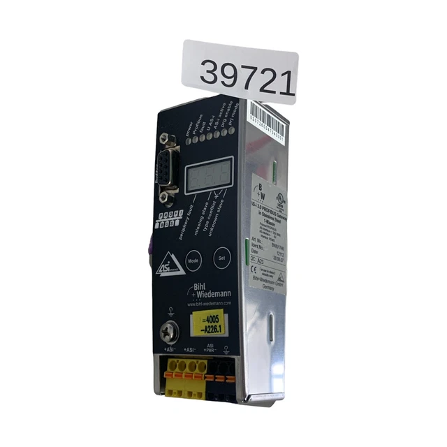 BWU3736 | Gateway ASi-3 EtherNet/IP ModbusTCP in acciaio inox - Bihl Wiedemann GmbH BWU3736 | Gateway ASi-3 EtherNet/IP ModbusTCP in acciaio inox - Bihl Wiedemann GmbH