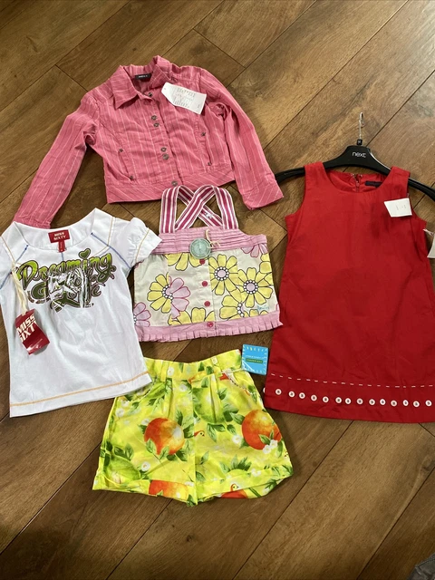 Nuovo pacchetto designer giacca pantaloncini estivi abito giacca età 4 anni