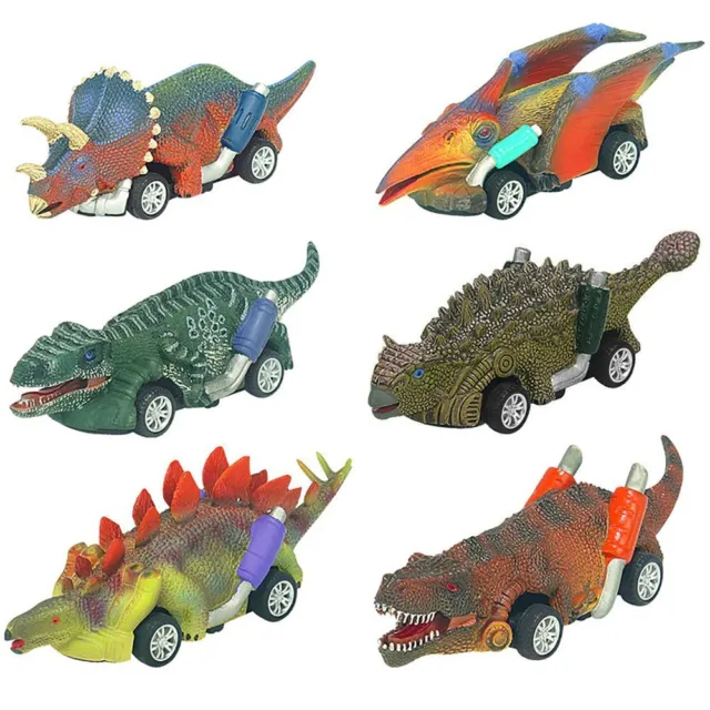 Old T-Rex Boy Girl Dino Toy Dinosaur Toy Pull Back Dinosaur Model Pull Back Car