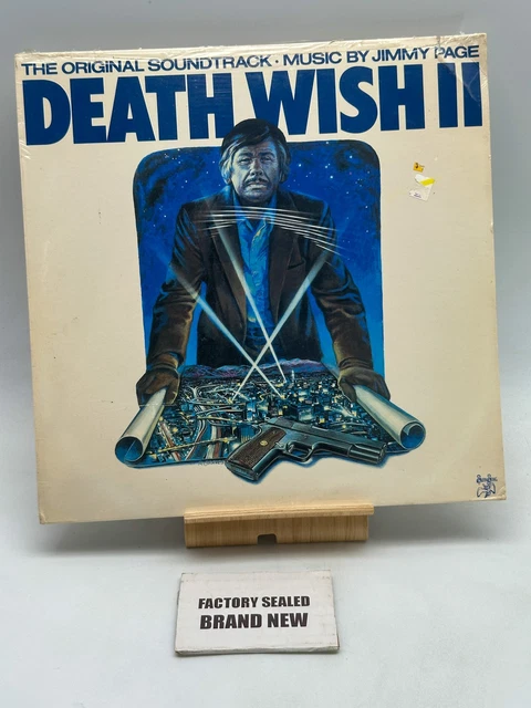 JIMMY PAGE - Death Wish II (The VG+/M 1982 Allied Ultrasonic Clean