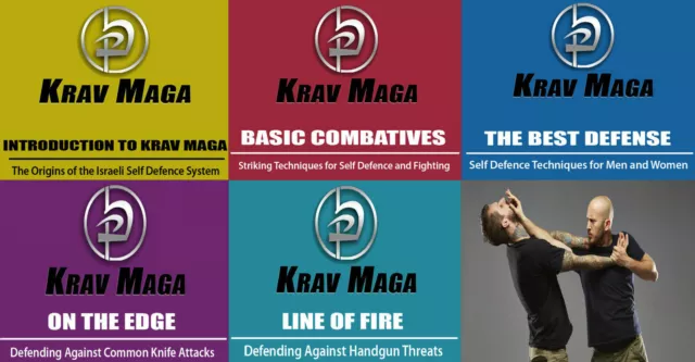 Krav Maga Martial Arts Self Defense Techniques Combat Protection 5 DVD Disc set
