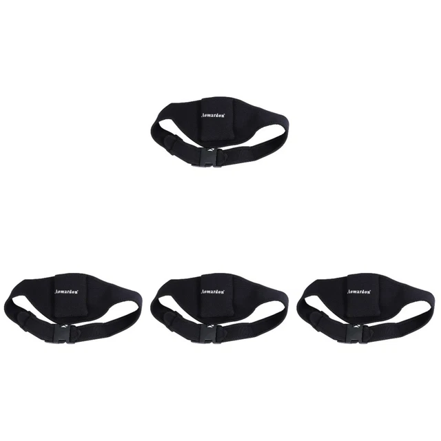 4x Waist Belt Headset Smartphone Microphone Transmitter Pouch