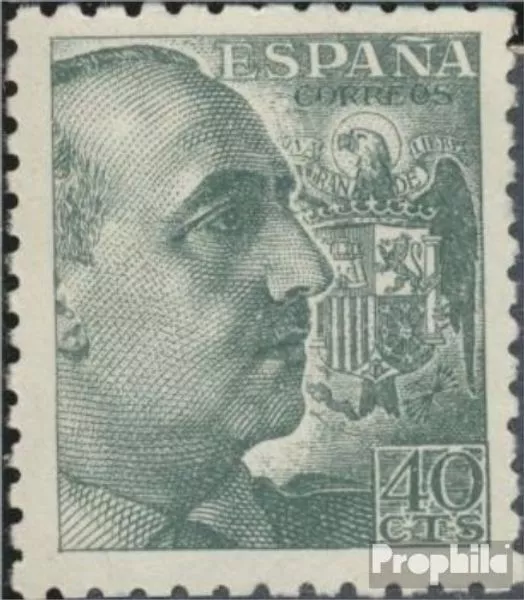 Espagne 847A Un neuf 1939 franco