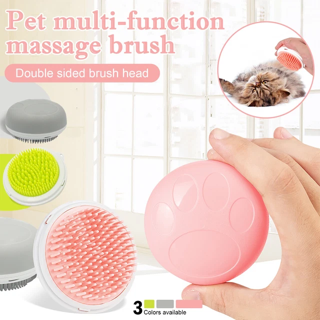 Pet Hair Remover Dog Cat Comb Grooming Massage Deshedding Self Cleaning Brush
