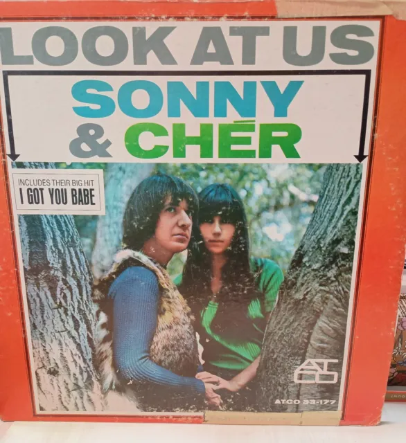 Look at Us Sonny and Cher used LP record 1965 ATCO