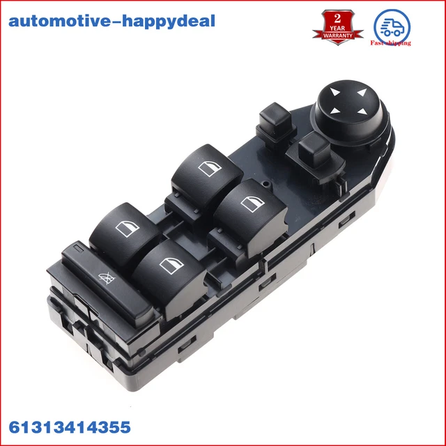 COMMANDE INTERRUPTEUR BOUTON LEVE VITRE POUR BMW X3 E83 2004 à 2010 61313414355