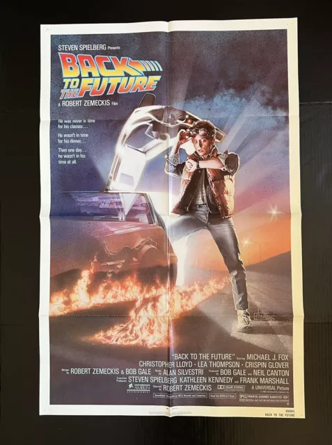 Back To The Future Original Movie Poster