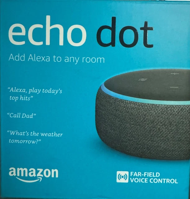 ECHO DOT 3RD gen smart speaker with alexa $26.00 - PicClick AU