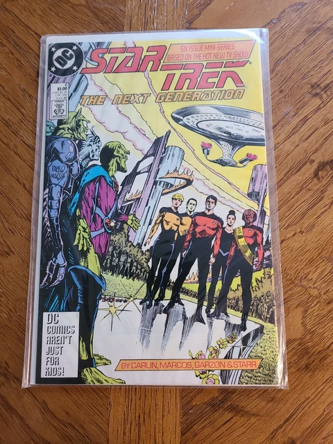 *** Star Trek: The Next Generation #6 *** Copper Age DC Comics 1988