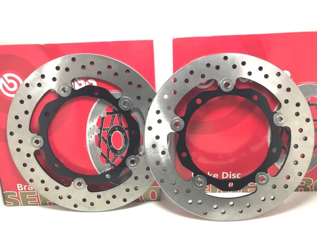Disque De Frein Avant Brembo Pour Piaggio X7 X8 125-150, Beverly 200, Carnaby 200 - Diamètre 260 Mm, épaisseur 4 Mm