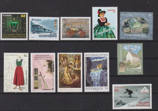 Österreich aus 2013 postfrisch Marken Lot 4 siehe Bild