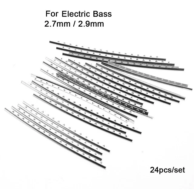 Dunlop 6110S Jeu De 24 Frettes Pour Basse Électrique