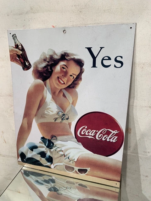 Insegna Pubblicitaria Coca Cola Yes