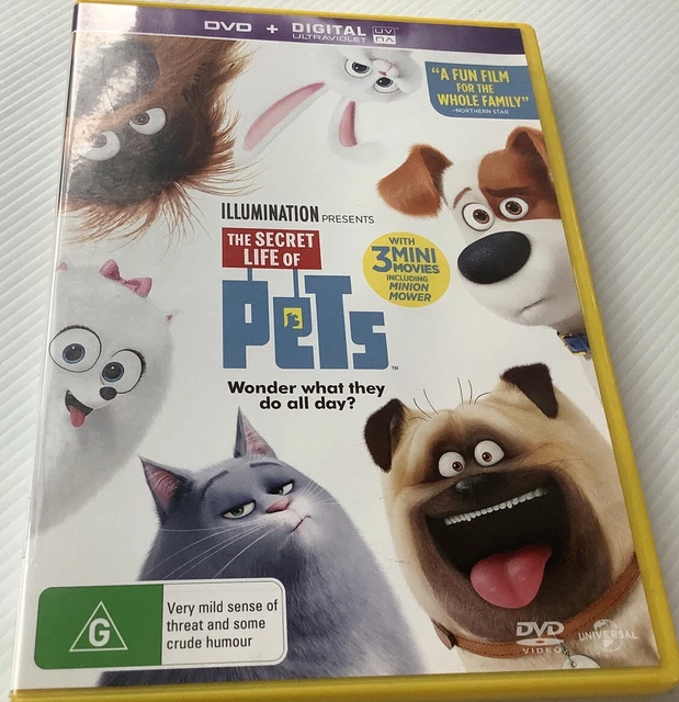 THE SECRET LIFE Of Pets Animated DVD Region 4 PAL Family Rated G VGC ...