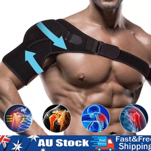 Shoulder Brace Rotator Cuff Support Therapy Belt Sleeve Pain Relief Men / Women