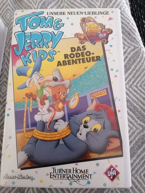 VHS RARITÄT: TOM & JERRY KIDS - DAS RODEO-ABENTEUER (1990) (UFA Cartoon ...