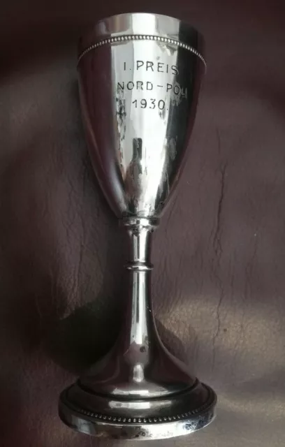 ABSOLUTE RARITÄT - POKAL - 1 PREIS NORD - POL 1930 - Nordpol Argentor Wien