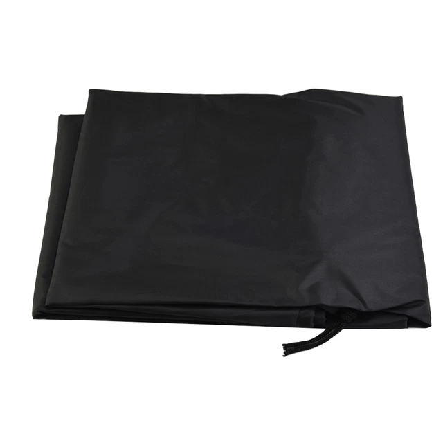 Cubierta de barbacoa de tela de poliéster protector negro para serie Weber7152