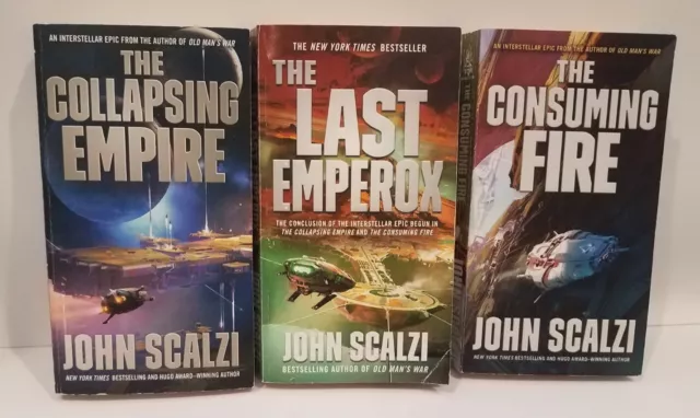 Complete Set Series - Lot of 3 The Interdependency Trilogy by John Scalzi PB