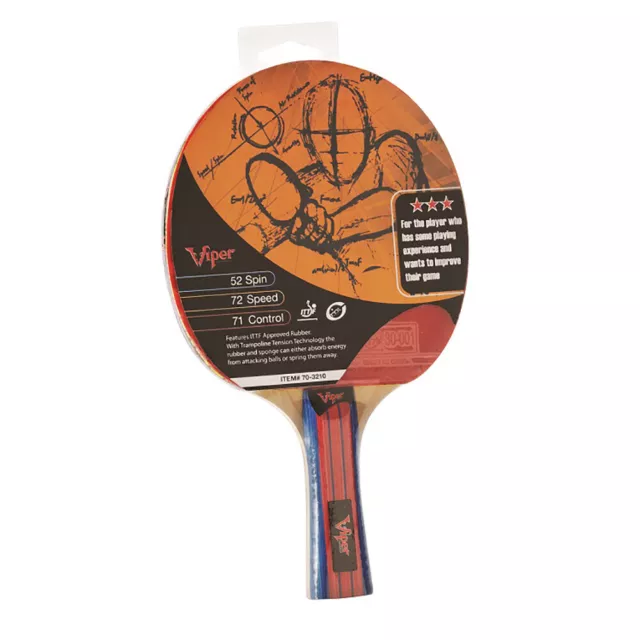 Viper Orbital Velocity Table Tennis Ping Pong Racket Paddle