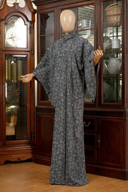 Dear Vanilla Japanese Silk Kimono Women's Robe Gown Authentic Japan Made Vintage