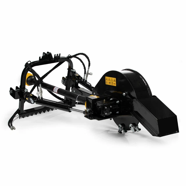 Titan Attachments PTO Stump Grinder 24" Cutting Wheel, Fits 3 Point, Cat 1 and 2
