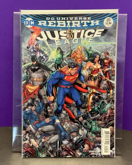 Justice League Rebirth #20 2017  DC Comic Batman Wonder Woman Flash Superman