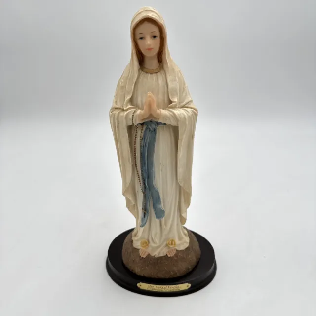 Our Lady of Lourdes Virgin Mary Mother 12 Inch Catholic Statue