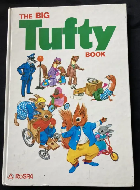 BIG TUFTY CLUB VINTAGE  HARDBACK BOOK 1975 RoSPA, RARE CLEAN COPY Not written in