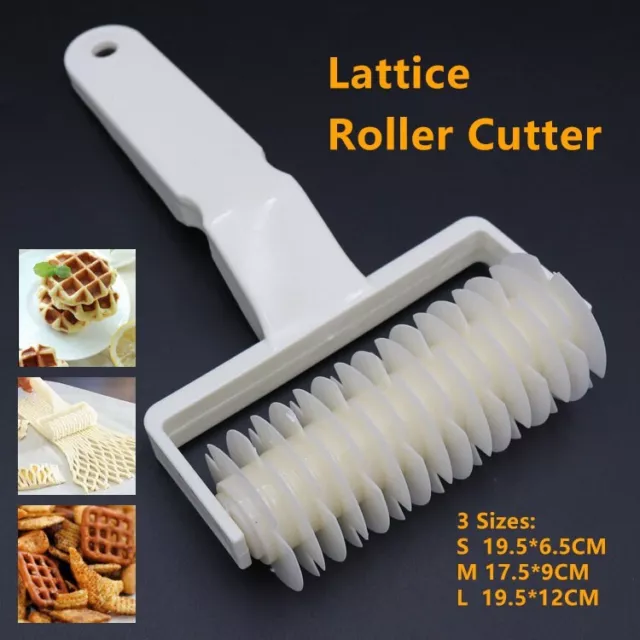 Baking Tool Pastry Lattice Roller Cutter For Making Cookie Pie Pizza Bread