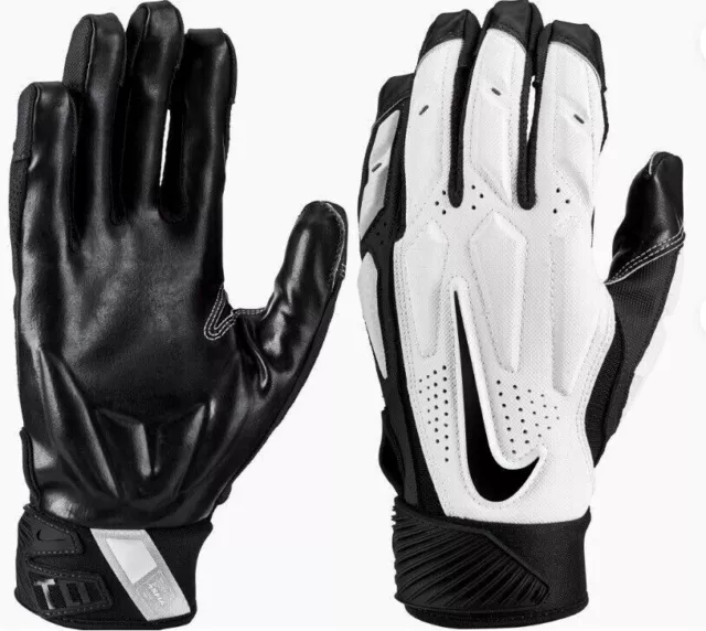 Nike D-TACK 6.0 Demolition Adult Lineman Padded Football Gloves Mens