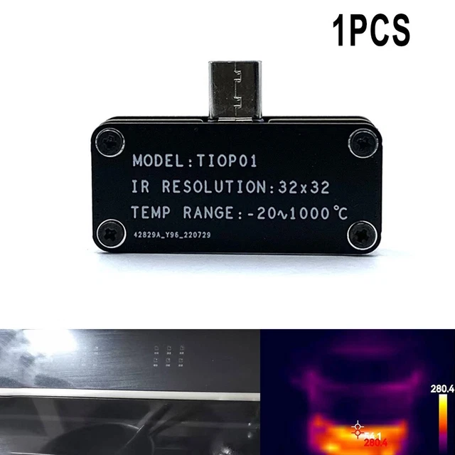 Practical Thermal Imager Cellulare Tipo C Temperatura Multiplo Colore Modalità